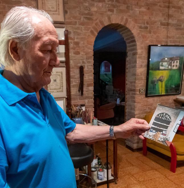 Il mondo dell’arte piange il pittore dei contrasti Si è spento a novant’anni l’artista Alfredo Zanellato 