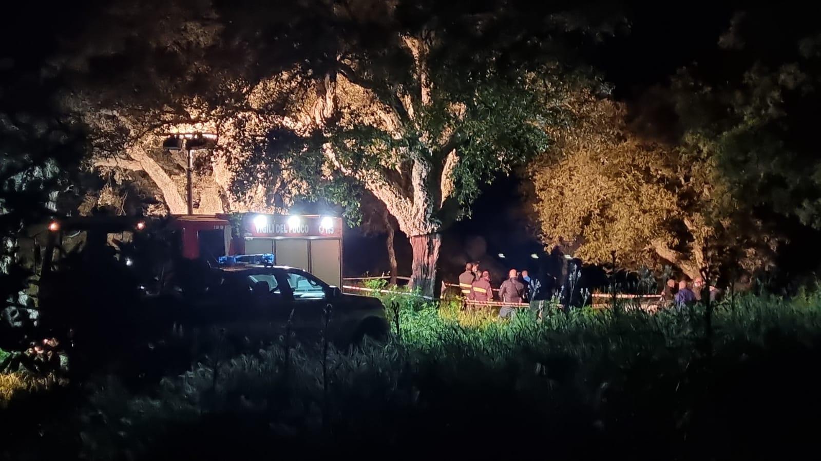 Il luogo del delitto (foto Massimo Locci)