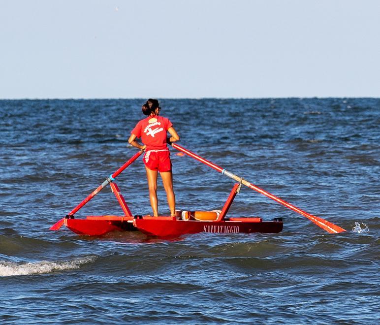 Un soccorso in mare