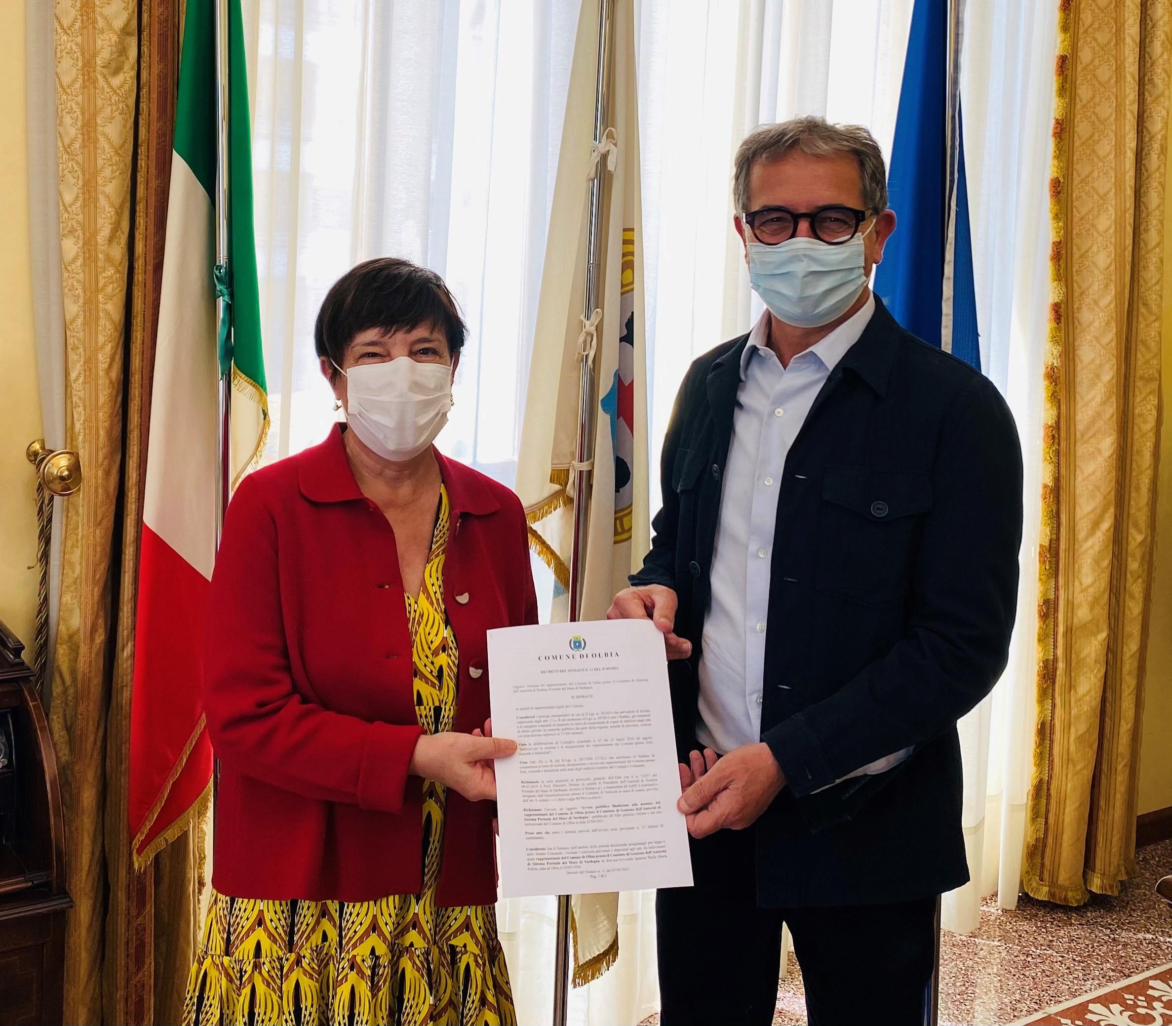 L'avvocato Palitta rappresenterà Olbia nel Comitato portuale 