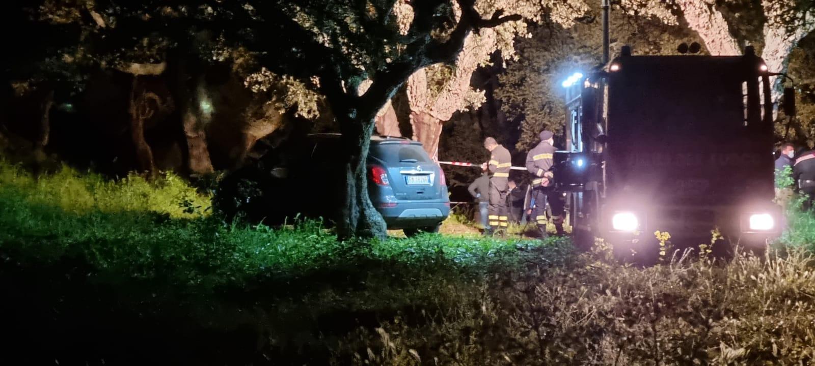 La campagna dove è stato ucciso Francesco Dessena (foto Massimo Locci)