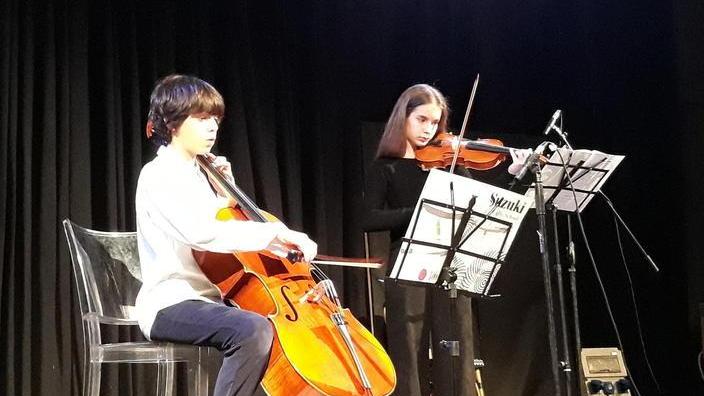 Andriani e Ceri in cattedra per i corsi di violino e violoncello