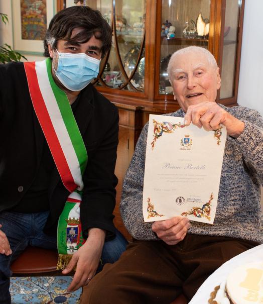 Festeggiati i 100 anni di Bruno Bertelli ingegnere strutturista