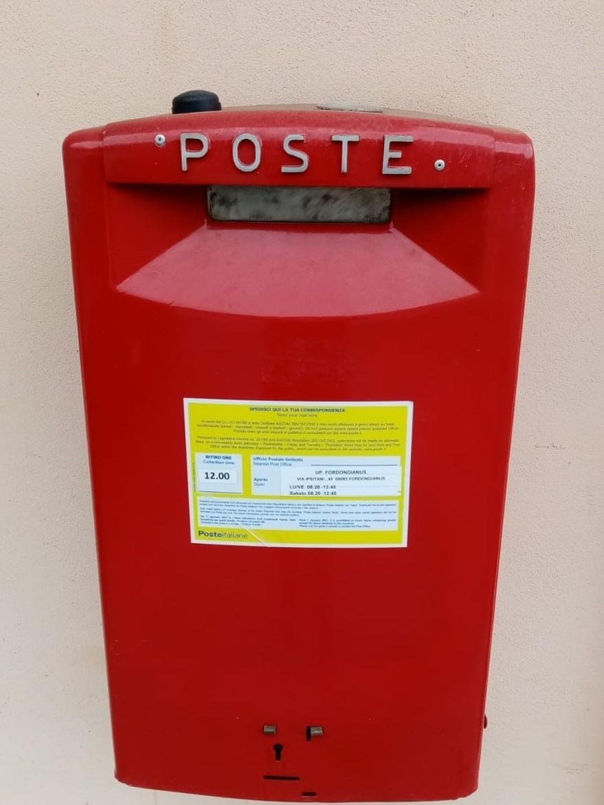 Nuove cassette nei piccoli centri 