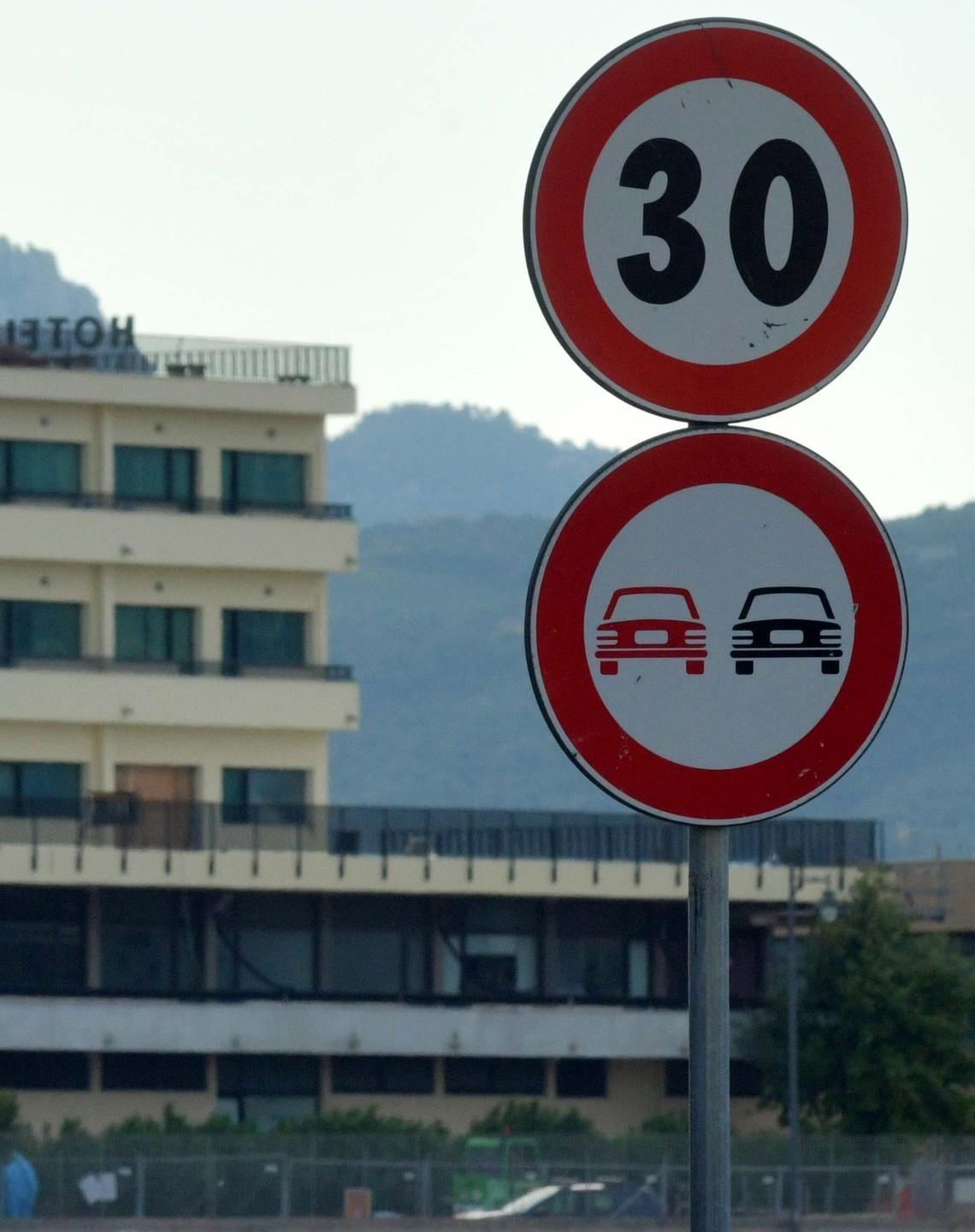 Fine delle corse: Olbia città a 30 km/h 
