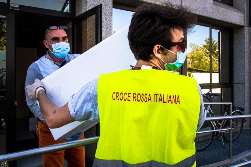 Volontari della Croce Rossa