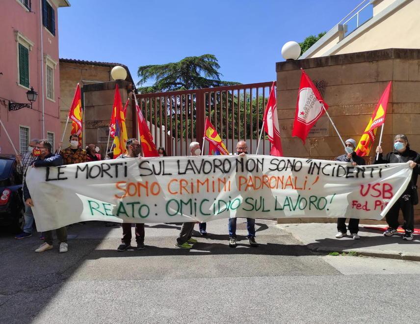 Sicurezza, l’Usb: «Ora ci vuole il reato di omicidio sul lavoro» 