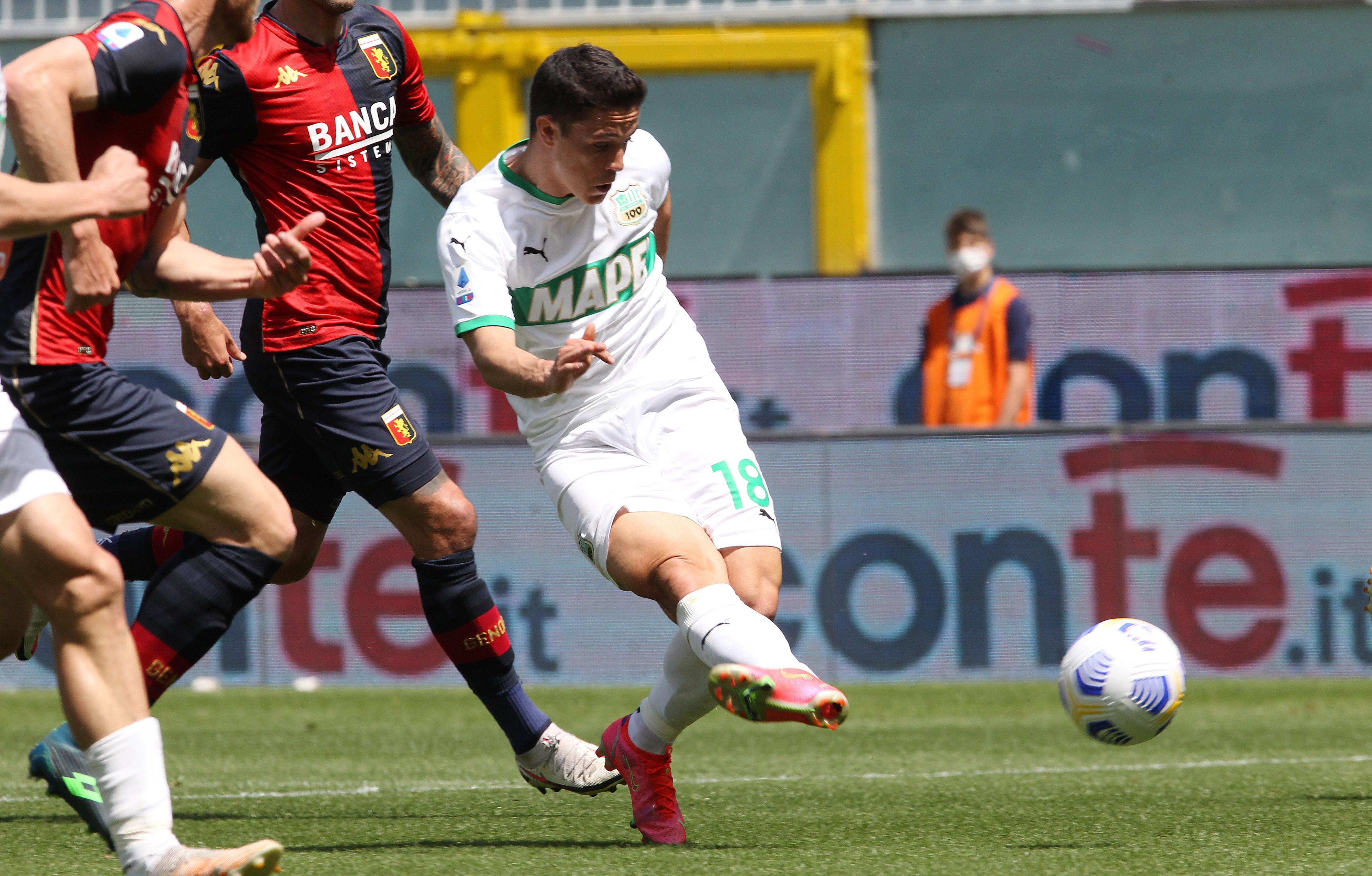 Il Sassuolo batte il Genoa e vede l'Europa