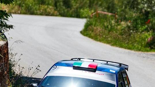 La Skoda Fabia R5 di Miele e Beltrame (Foto Martino Areniello)