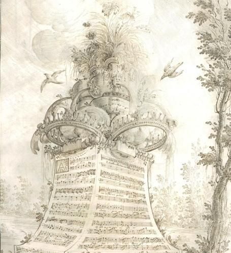 Il talentuoso disegnatore Buffagnotti illustrò anche manoscritti musicali Come la composizione di Micheletti