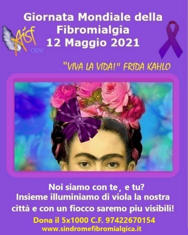I municipi illuminati di viola per combattere la fibromialgia