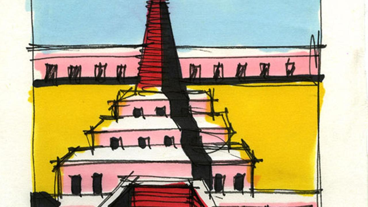 Roma, al Maxxi i disegni che raccontano la genesi del cimitero di San Cataldo