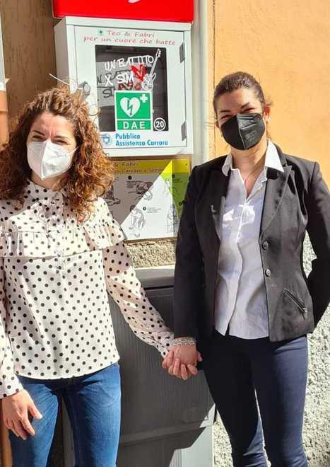 Defibrillatore per Marina dalle sorelle Rossi