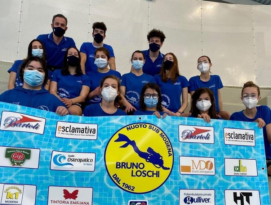 La “Bruno Loschi” in grande spolvero nel Trofeo 2 Torri