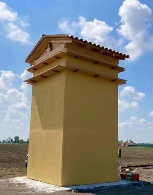 Mirandola. Casette sui tetti e una torre per tutelare il falco grillaio 