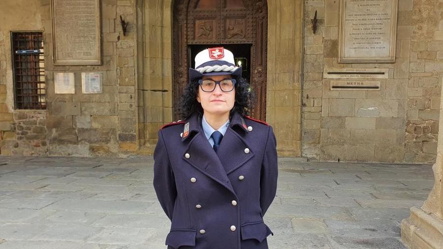 Ernesta Tommassetti, attuale comandante della Polizia municipale di Pistoia