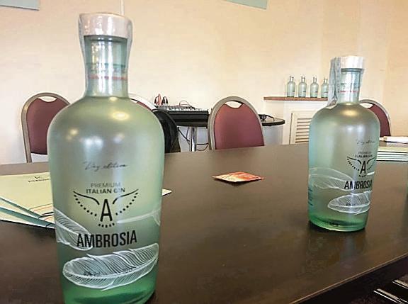 Due bottiglie di Ambrosia Gin