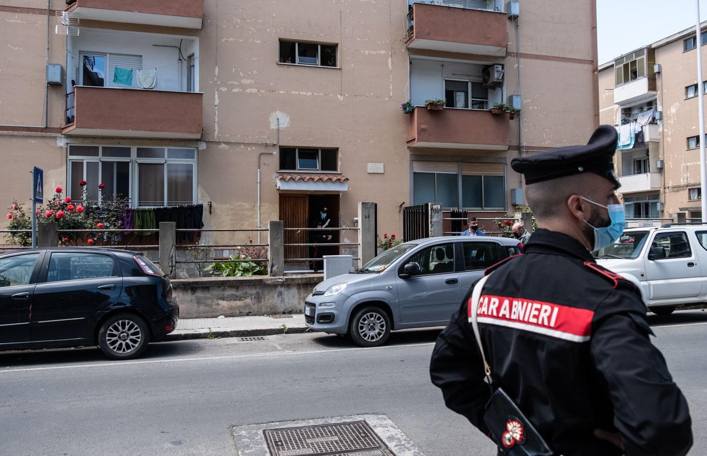 L'appartamento dove è stato trovato il cuoco morto