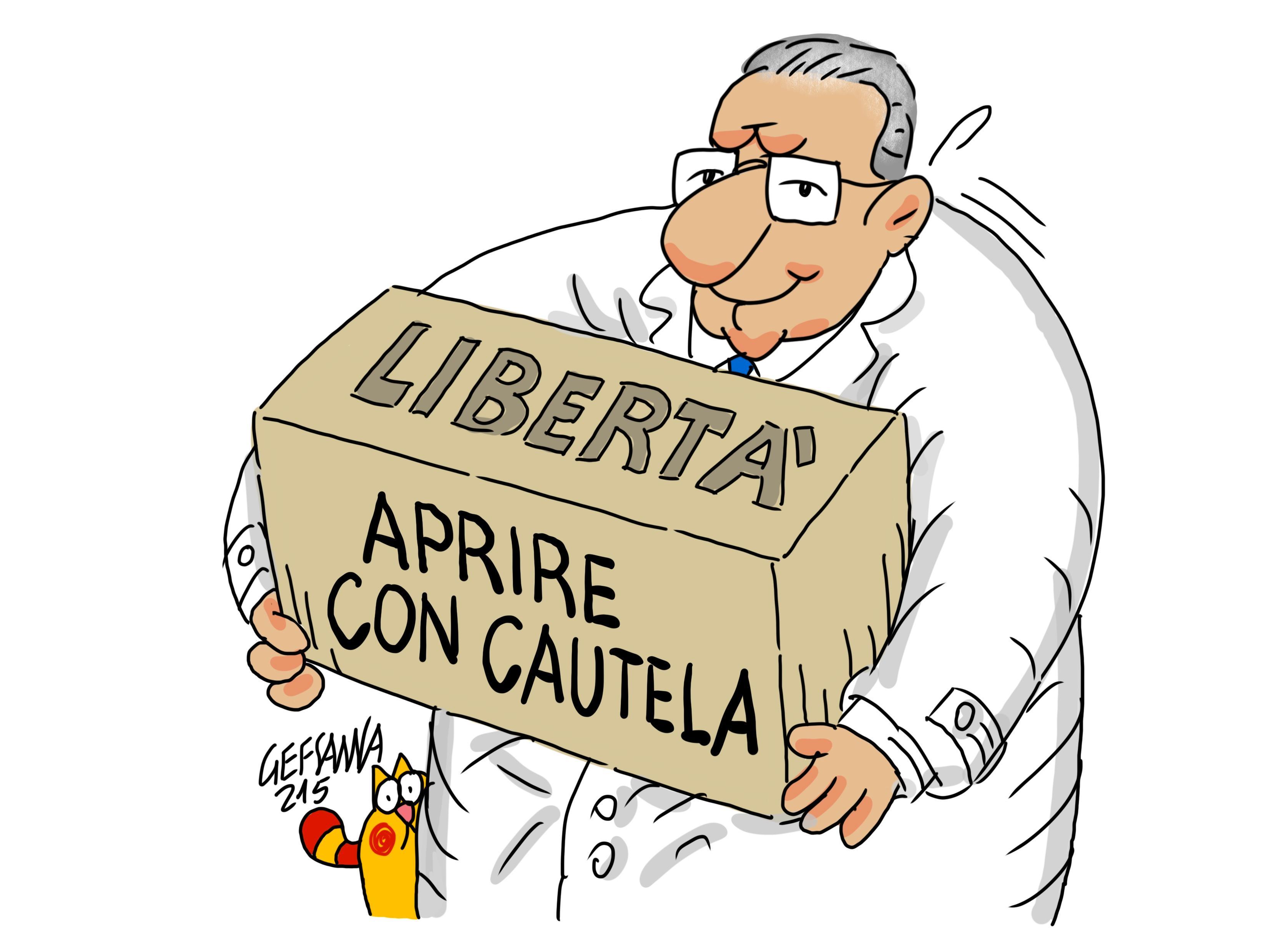 La vignetta di Gef. aperture sì, ma stiamo attenti