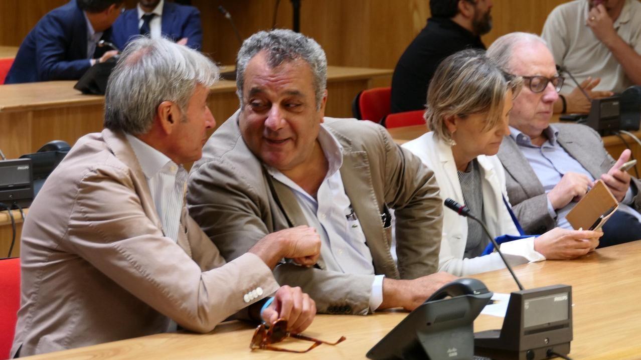 Il presidente Francesco Grattteri col procuratore Giuseppe Nicolosi