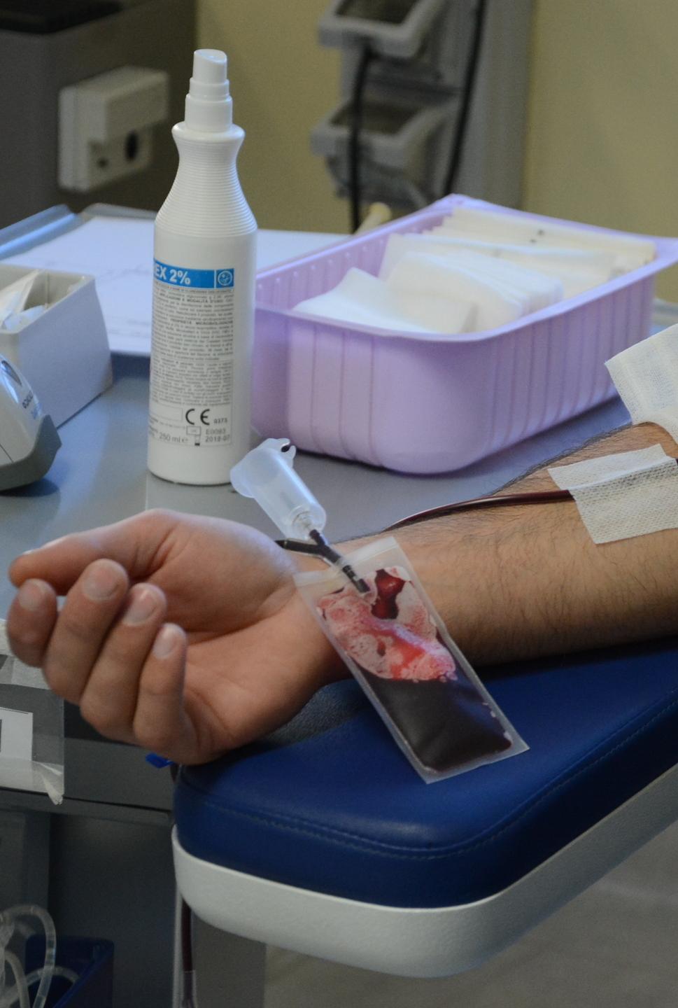Domenica la raccolta sangue da parte dell’Avis