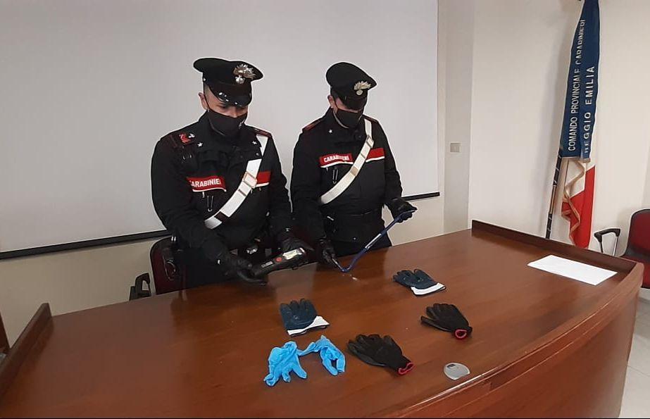 Reggio Emilia, in manette tre ragazzi sorpresi a rubare in un garage