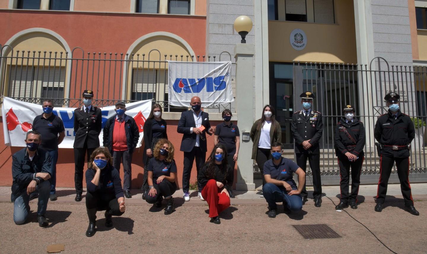 Avis raccolta di sangue anche nella caserma dei carabinieri 