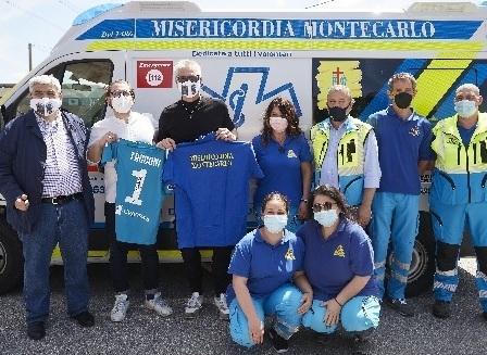 La maglia di Tacconi all’asta per sostenere la Misericordia 