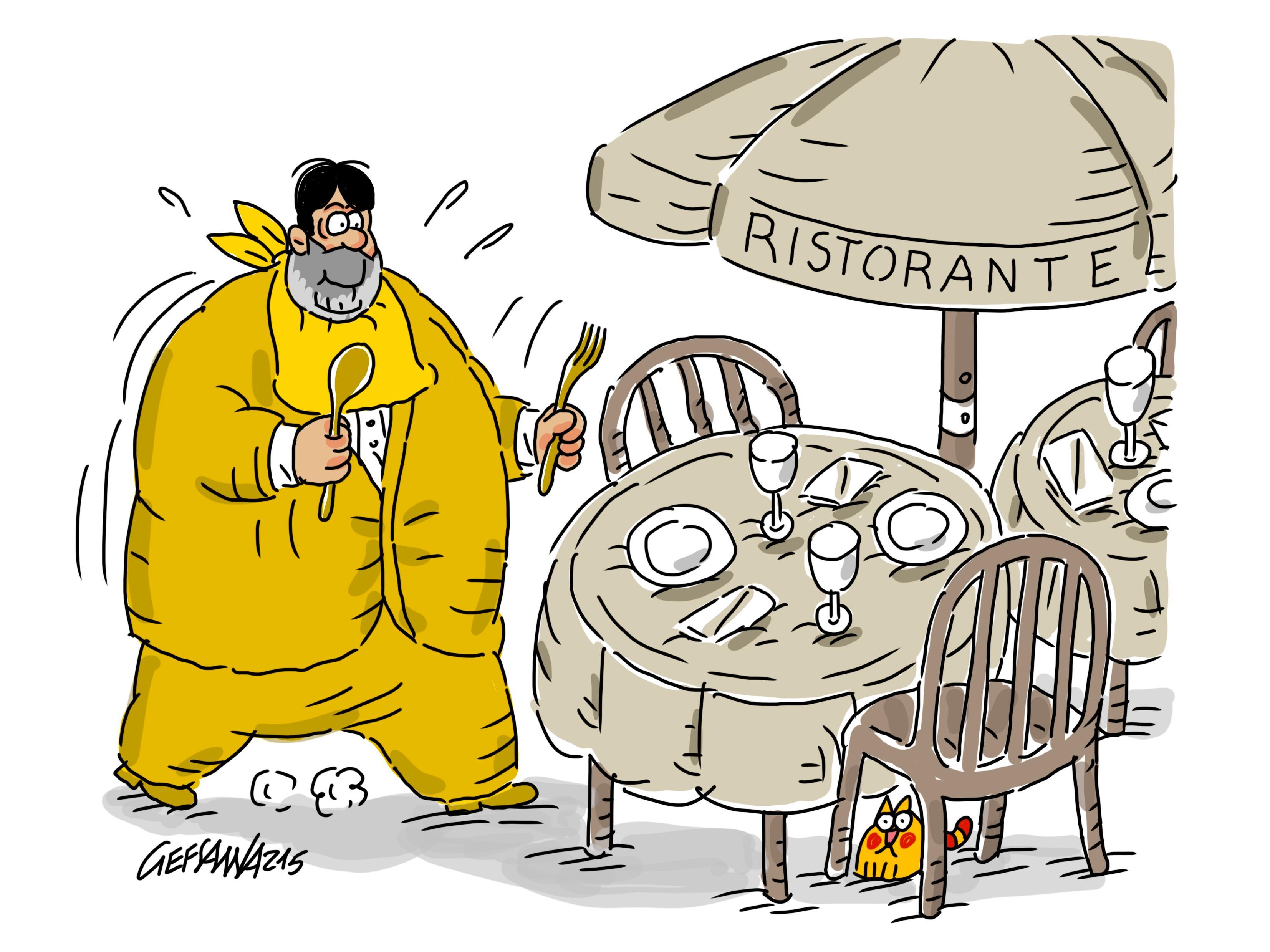 La vignetta di Gef: Sardegna gialla da lunedì 17 maggio