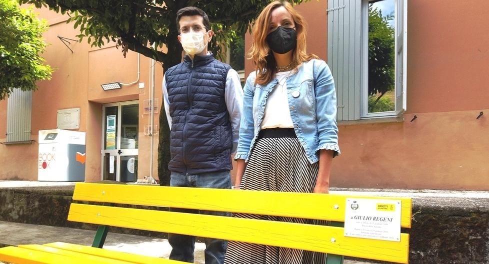La panchina gialla per Regeni