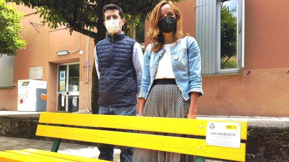 La panchina gialla per Regeni