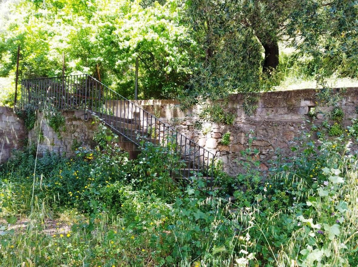 Ozieri, il cortiletto della scuola ridotto a latrina 