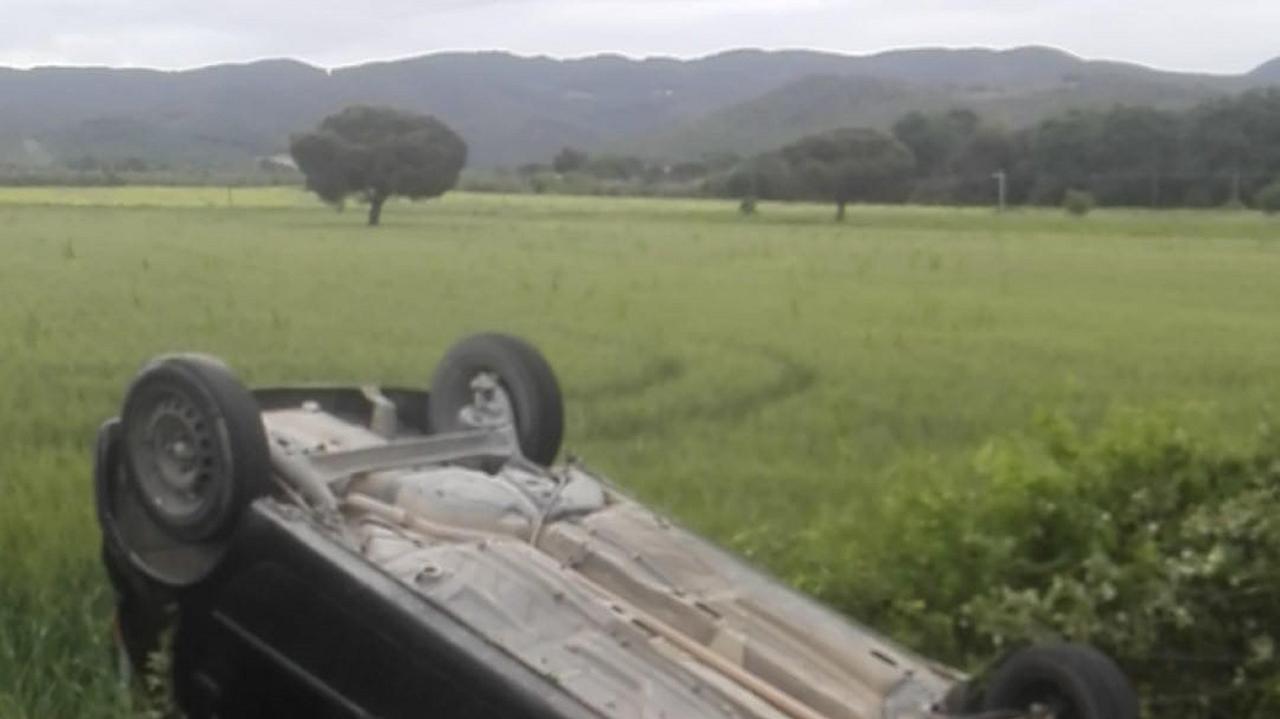 L'incidente lungo l'Aurelia vecchia