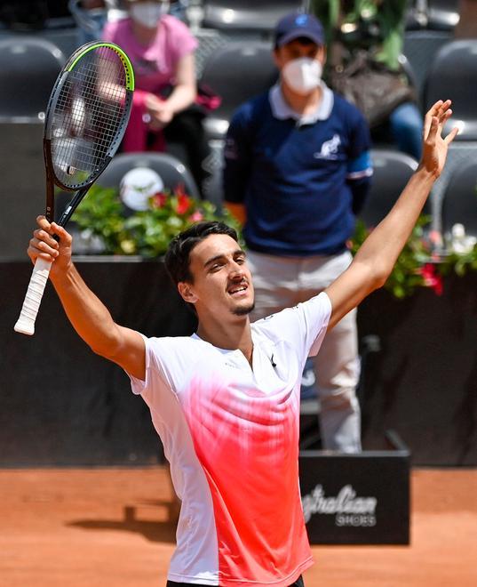 Che bello, è stato un Sonego a occhi aperti Finale Rafa-Nole, ma il vincitore è Lorenzo 