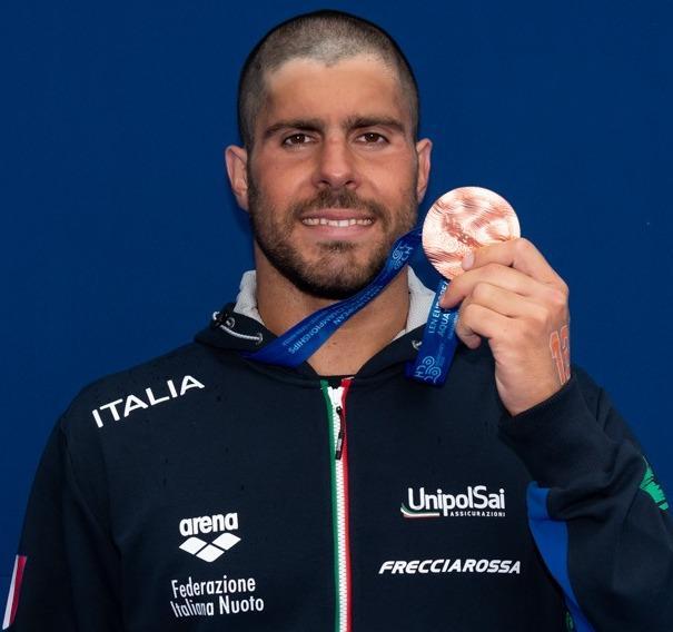 Dario Verani in scia a Paltrinieri È un gran bronzo agli Europei