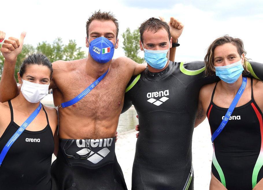 Greg Paltrinieri terzo oro e dedica: «Finalmente i bimbi in piscina»