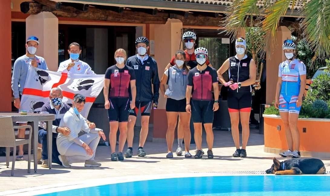 Le ragazze dello sci austriaco in vacanza-ritiro a Santa Teresa