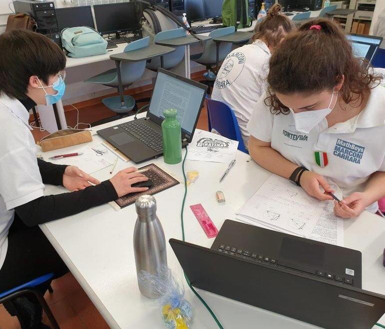 Una medaglia d’oro, due argenti e due bronzi per i MathGuys del Marconi 