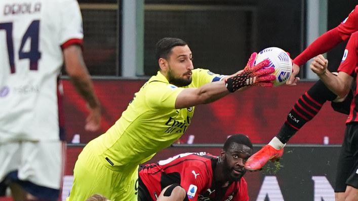 Il Milan si blocca sul più bello e Gigio lo salva