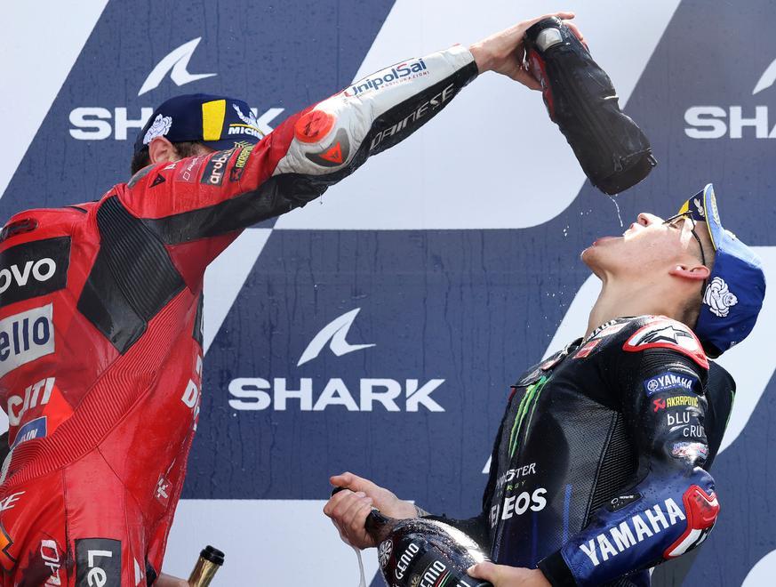 Miller “cammina” sull’acqua Quartararo sorpassa “Pecco” 