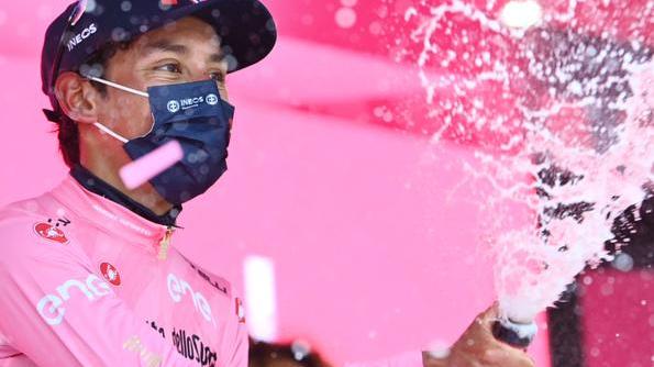 Bernal prende tappa e maglia «Io come Pantani? Magari...»