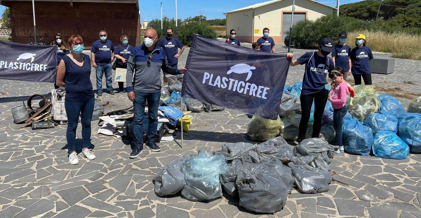 Dieci quintali tra spiaggia e pineta 