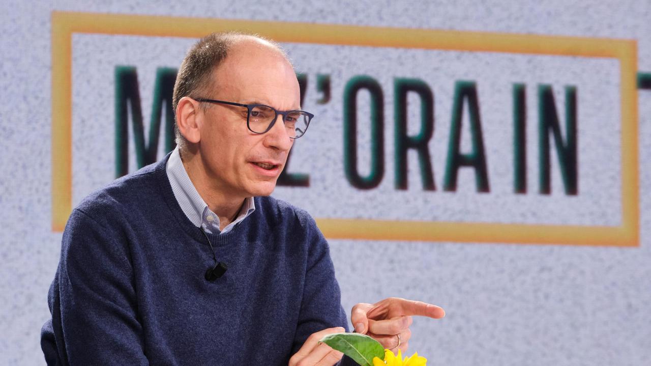 Il segretario nazionale del Pd, Enrico Letta