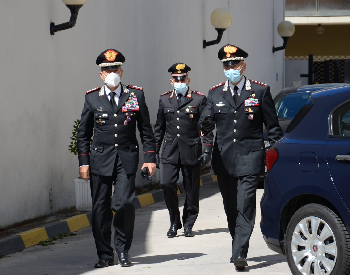 Visita in Sardegna per il comandante interregionale dei carabinieri