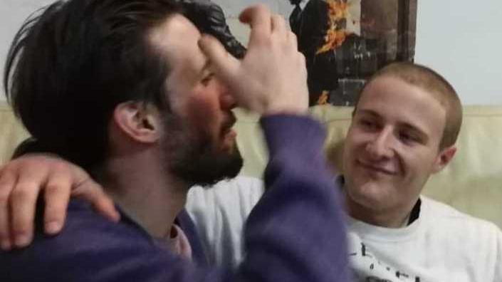 Michele Recchi (a sinistra) con Christian Volpi