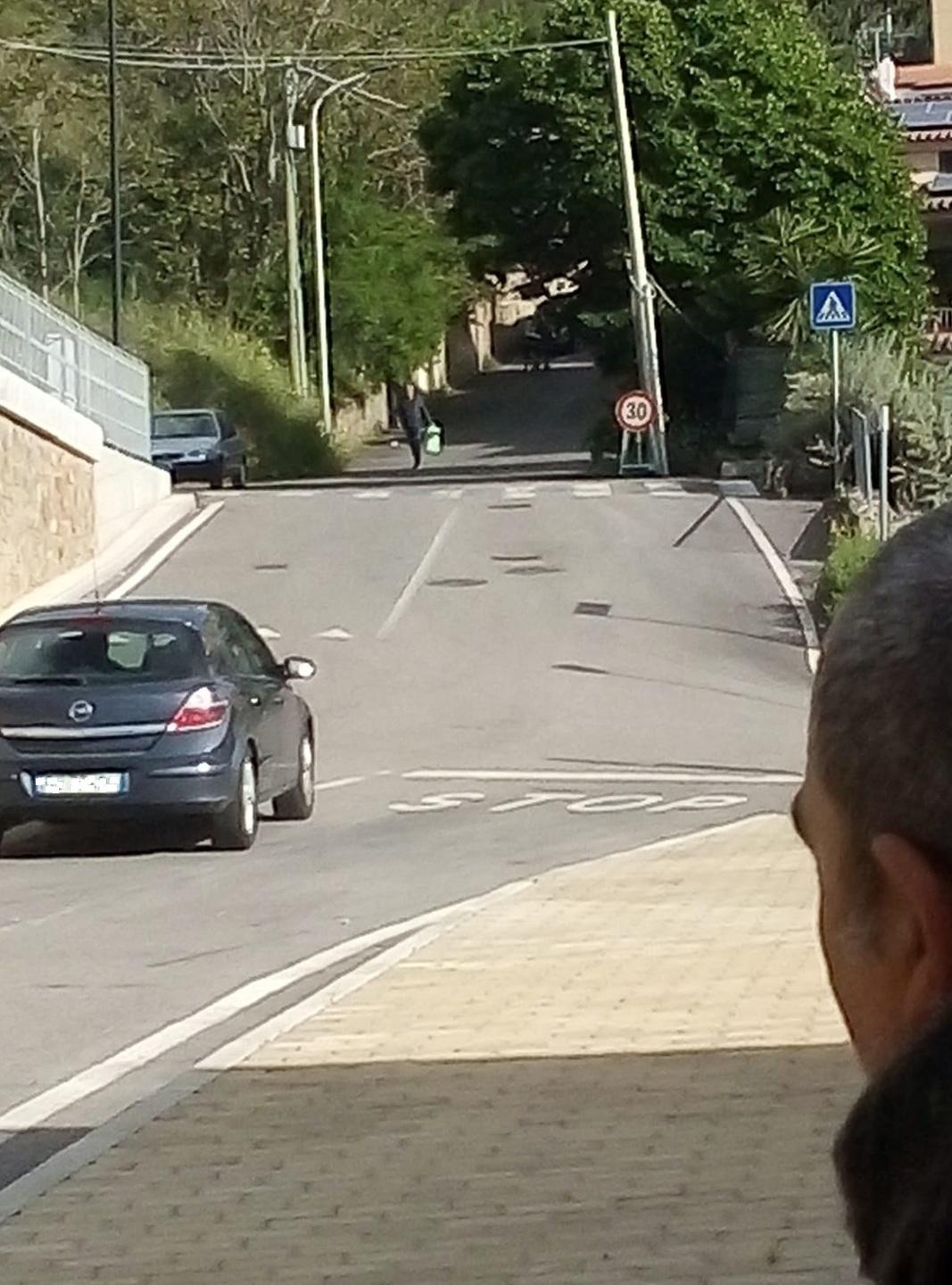 La strada come una pista da corsa