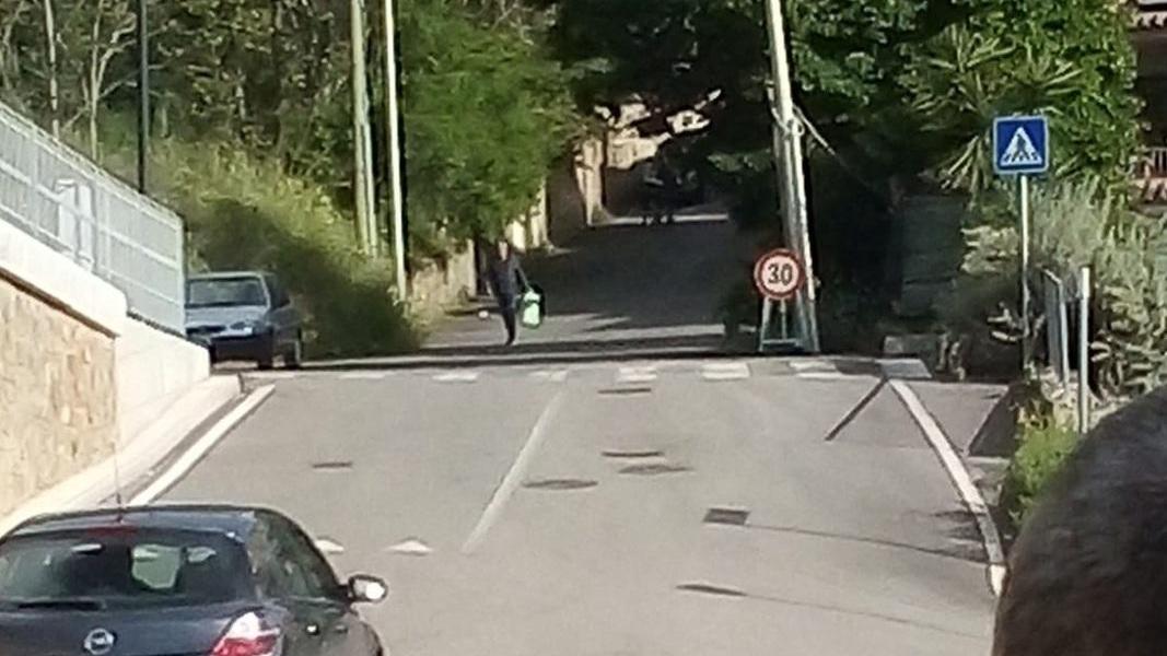 La strada come una pista da corsa