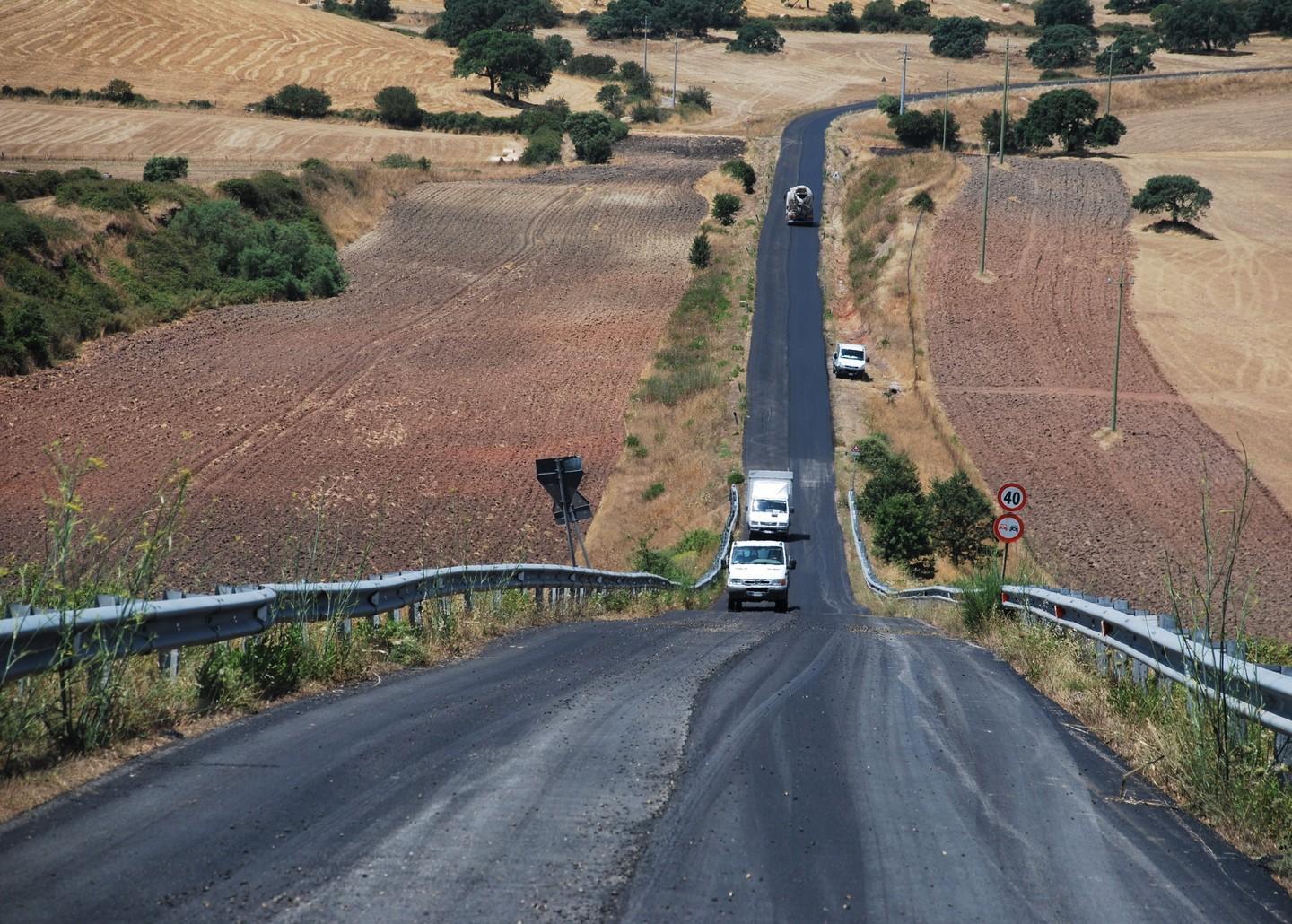 La strada di Santa Giusta è provinciale 