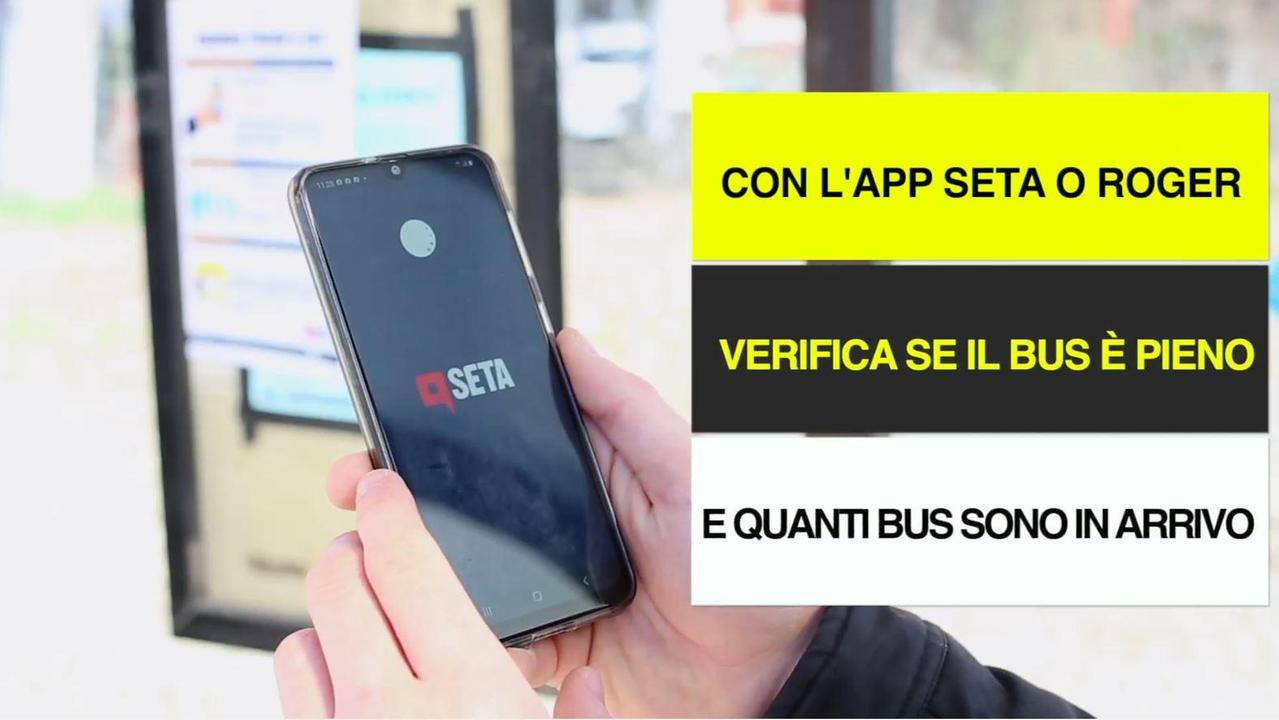Modena, quanto è pieno l'autobus? ora una App di Seta ti informa in tempo reale