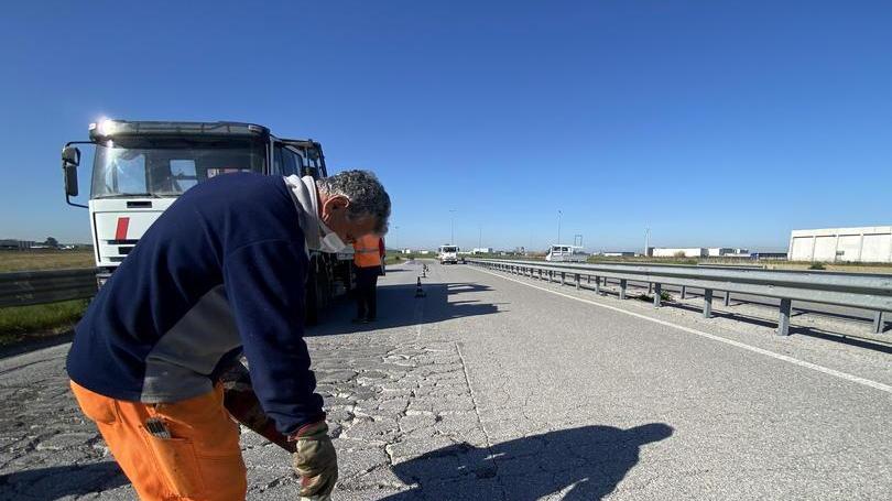 Strada di Patto, primo lotto chiuso a camion e auto per almeno due settimane